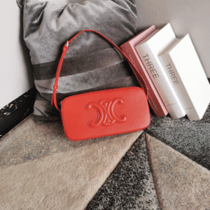 Celine Armpit Shoulder Bag - Red 47090 | Sandra Bags