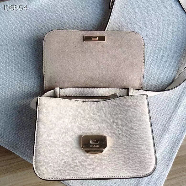 Coach Brynn Large Women's Shoulder Crossbody Bag - White 37478 | Sandra Bags - Image 3