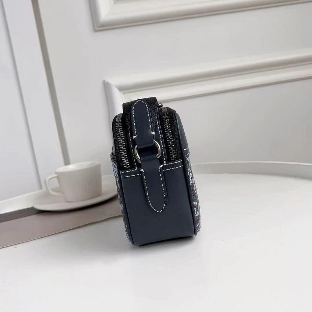 Coach C’s March Monogram Camera Bag - Blue 26248 | Sandra Bags - Image 4