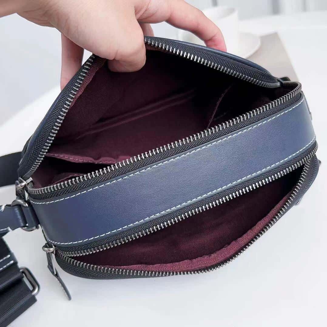 Coach C’s March Monogram Camera Bag - Blue 26248 | Sandra Bags - Image 2