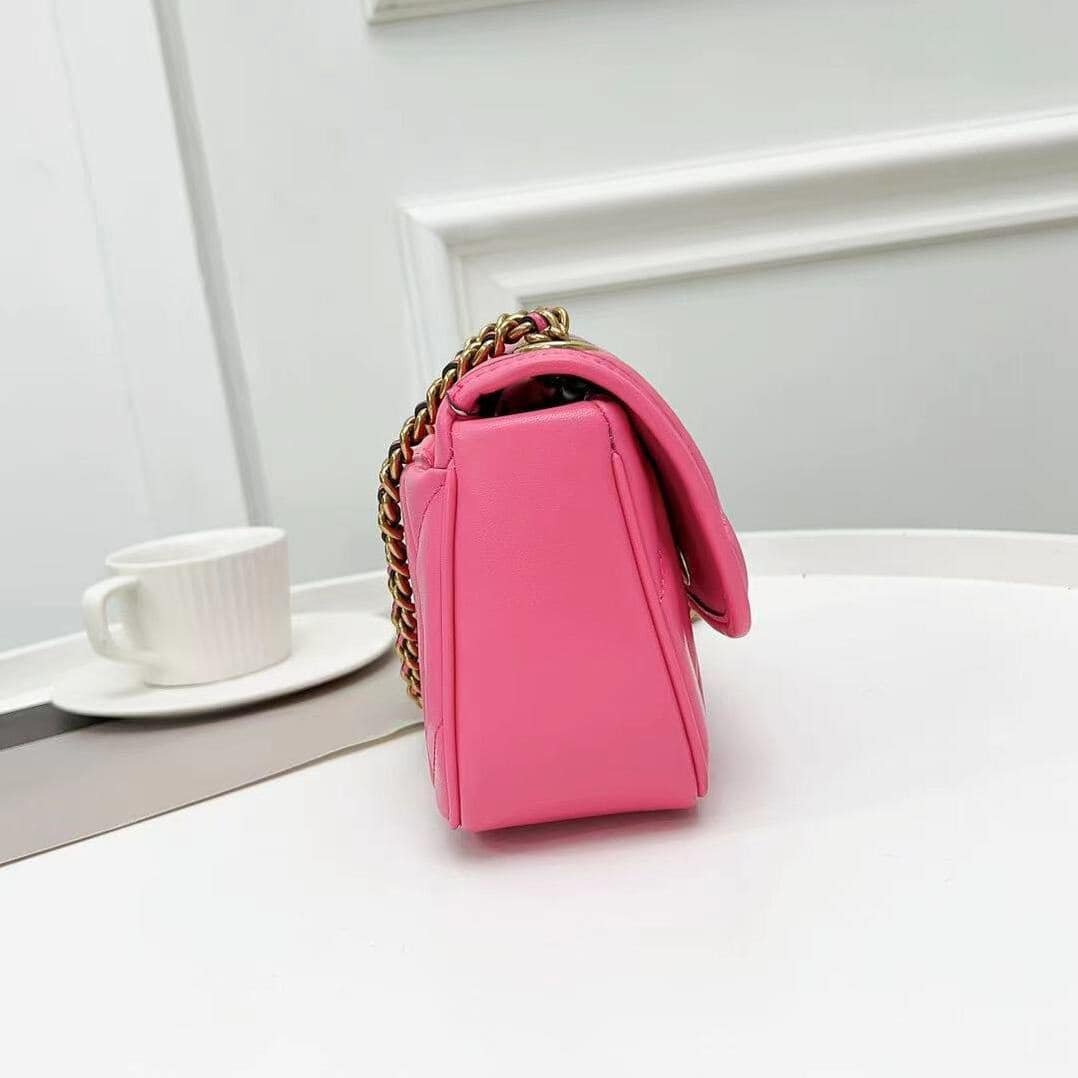 Coach Pillow Madison First-layer Armpit Crossbody Women's Bag - Dark Pink 76614 | Sandra Bags - Image 4