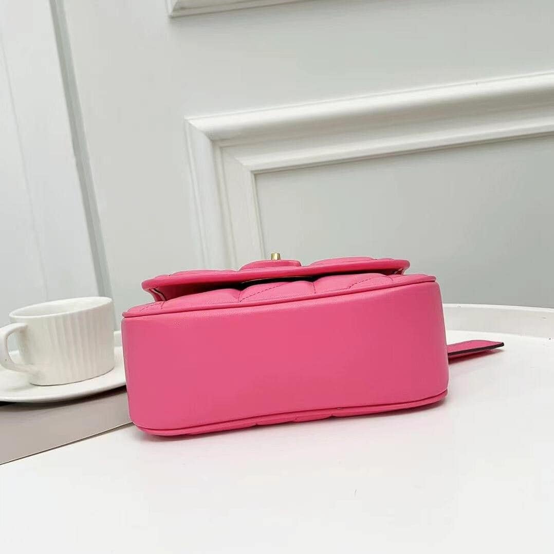 Coach Pillow Madison First-layer Armpit Crossbody Women's Bag - Dark Pink 76614 | Sandra Bags - Image 3