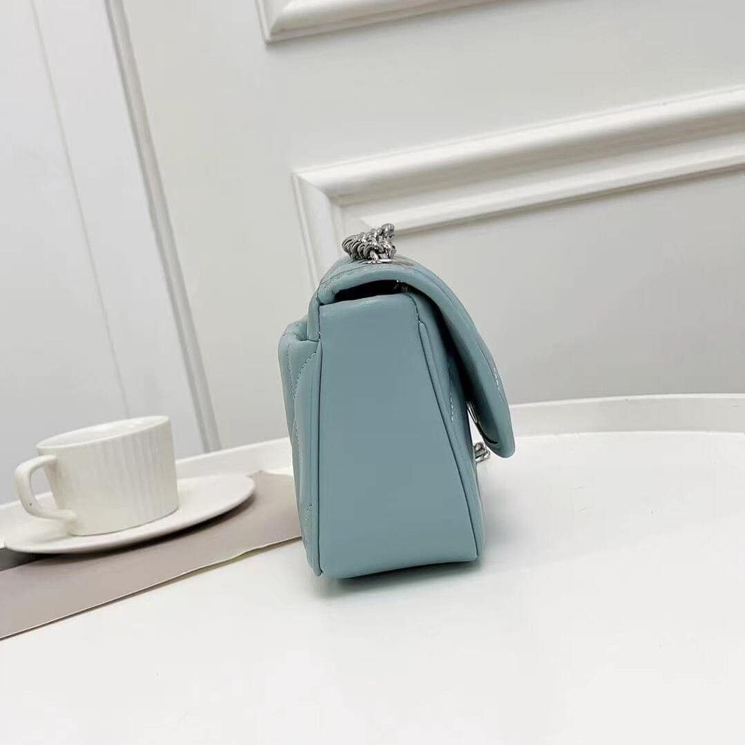 Coach Pillow Madison First-layer Armpit Crossbody Women's Bag - Blue 37337 | Sandra Bags - Image 4