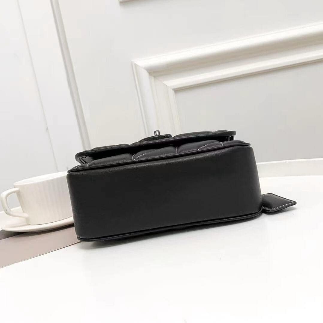 Coach Pillow Madison First-layer Armpit Crossbody Women's Bag - Black 56786 | Sandra Bags - Image 3