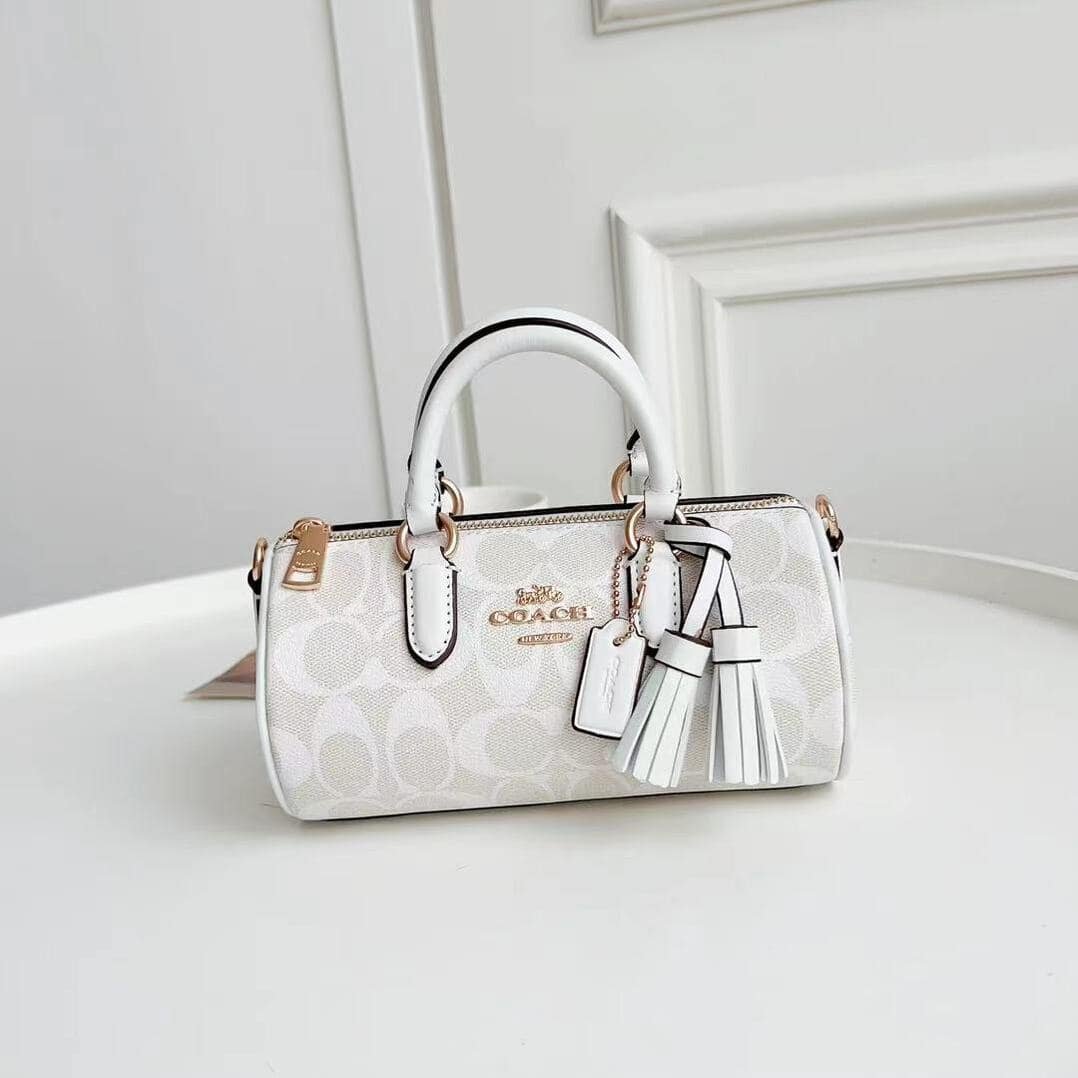 Coach Lacey Crossbody Bag - White 22778 | Sandra Bags - Image 5