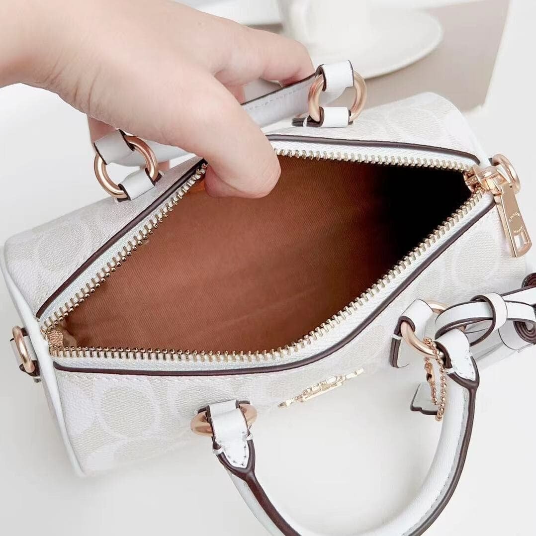 Coach Lacey Crossbody Bag - White 22778 | Sandra Bags - Image 2