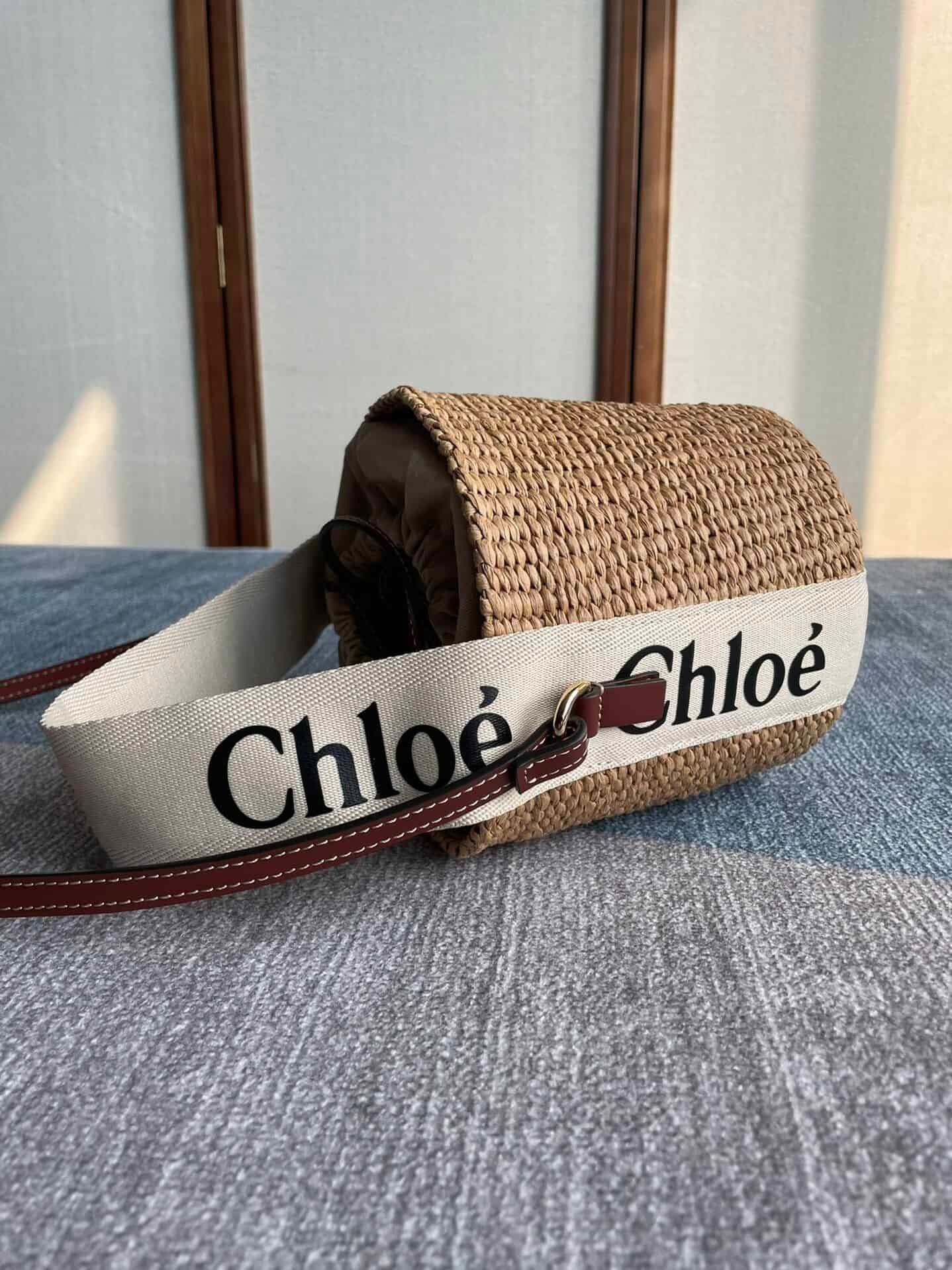 Chloe’s Small Woody Basket Vegetable Basket Bucket Bag 47735 | Sandra Bags - Image 2