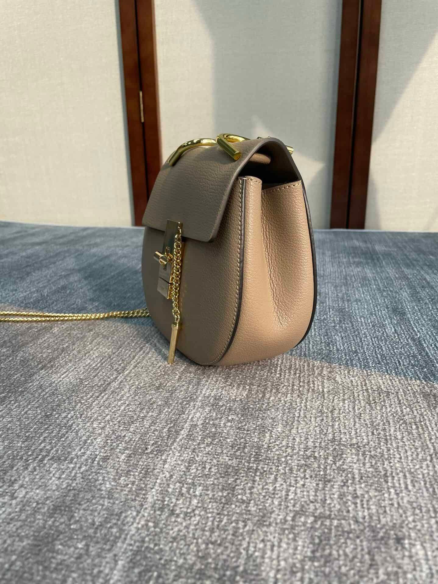 Chloe Mini Drew Piggy Bag - Elephant Gray 16807 | Sandra Bags - Image 5