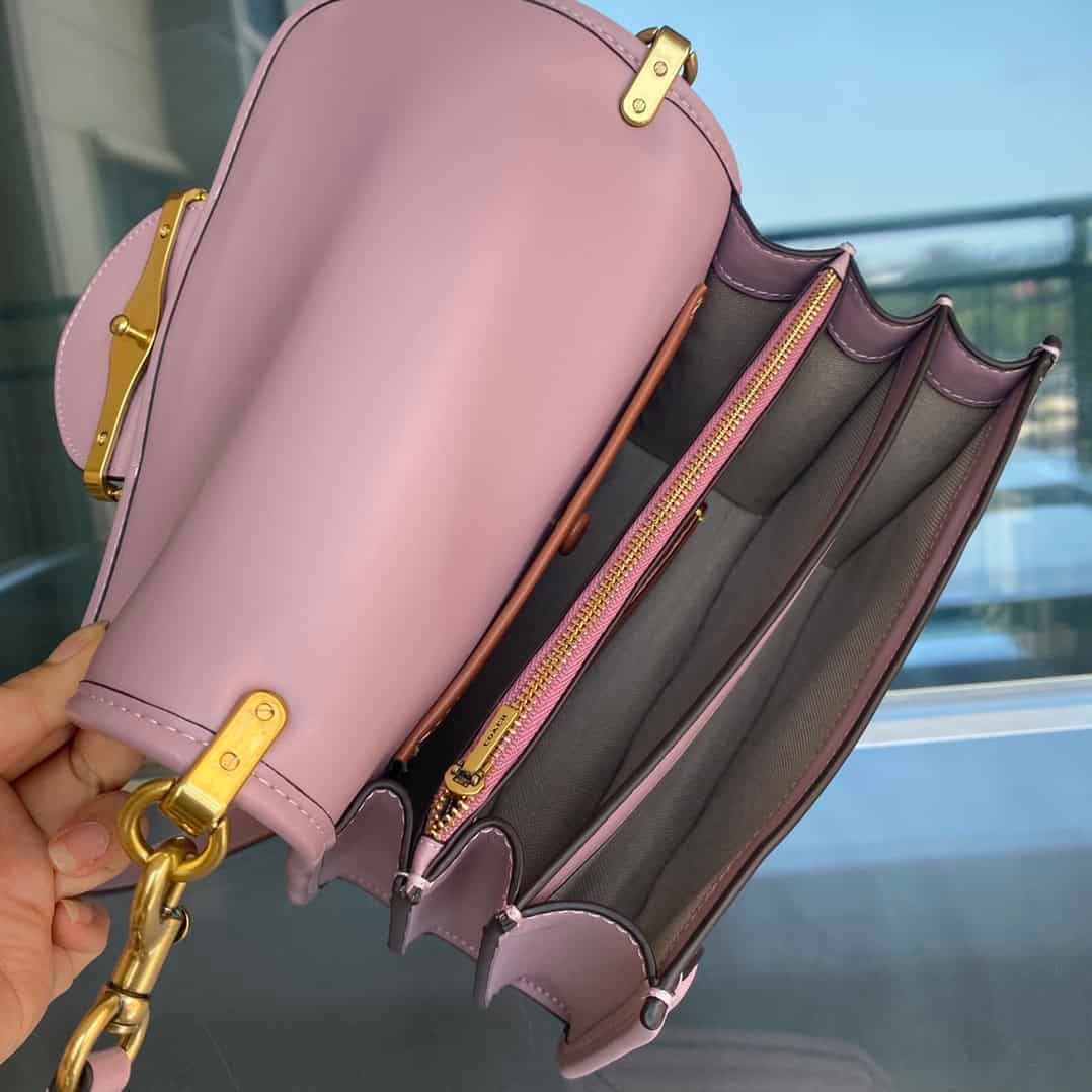 Coach Hero Large Shoulder Bag - Purple 82740 | Sandra Bags - Image 2