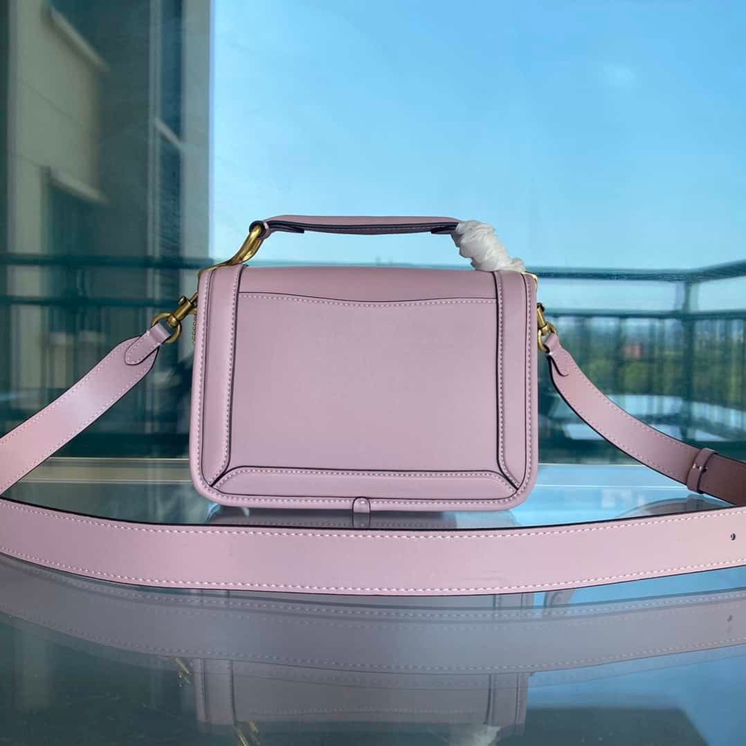 Coach Hero Large Shoulder Bag - Purple 82740 | Sandra Bags - Image 5