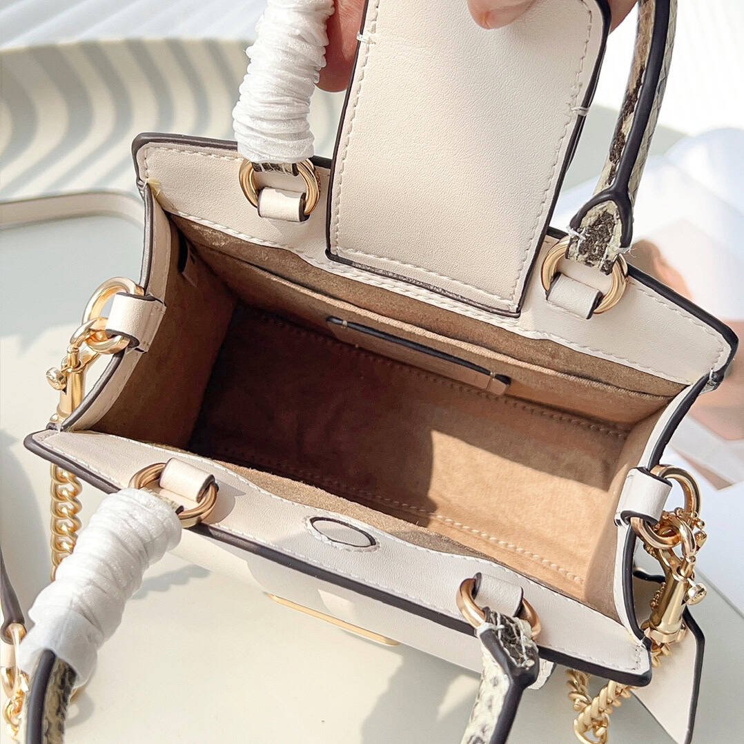 Coach Pepper Mini Tote Music Bag - White 73729 | Sandra Bags - Image 2