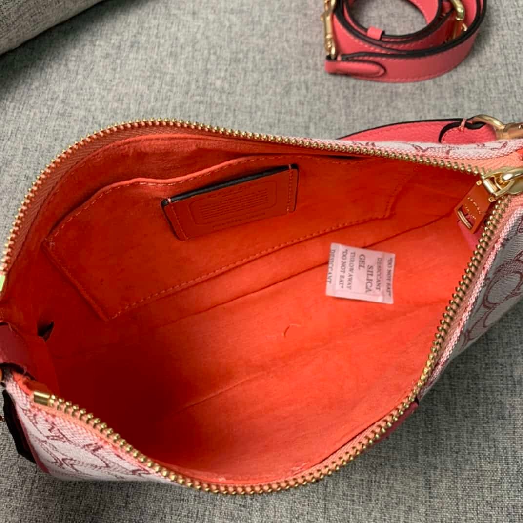 Coach Lonniebaguette Women's Handbag - Pink 56558 | Sandra Bags - Image 2