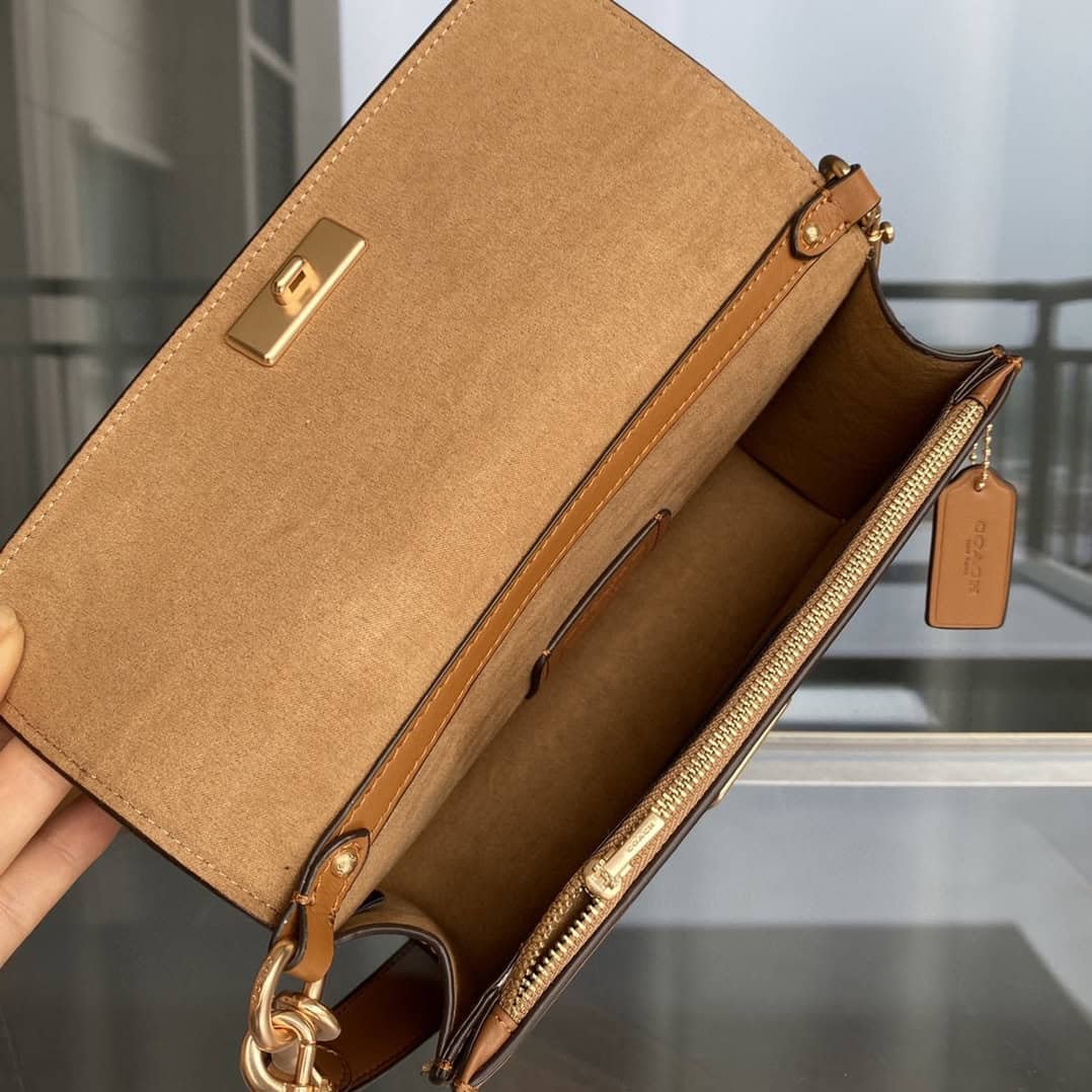 Coach Brynn Armpit Bag - Brown 71141 | Sandra Bags - Image 2