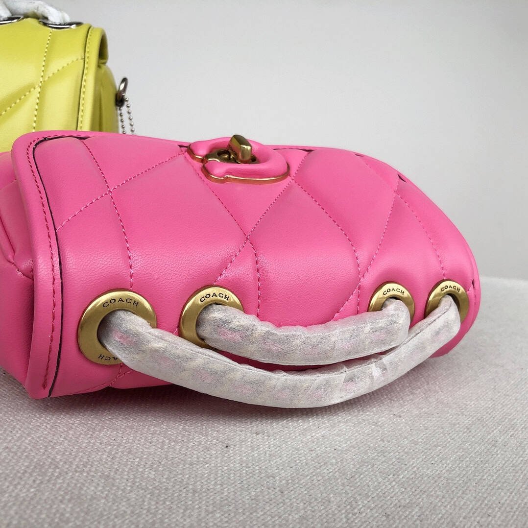 Coach Chain Pillow Madison Armpit Crossbody Bag - Pink 44575 | Sandra Bags - Image 5