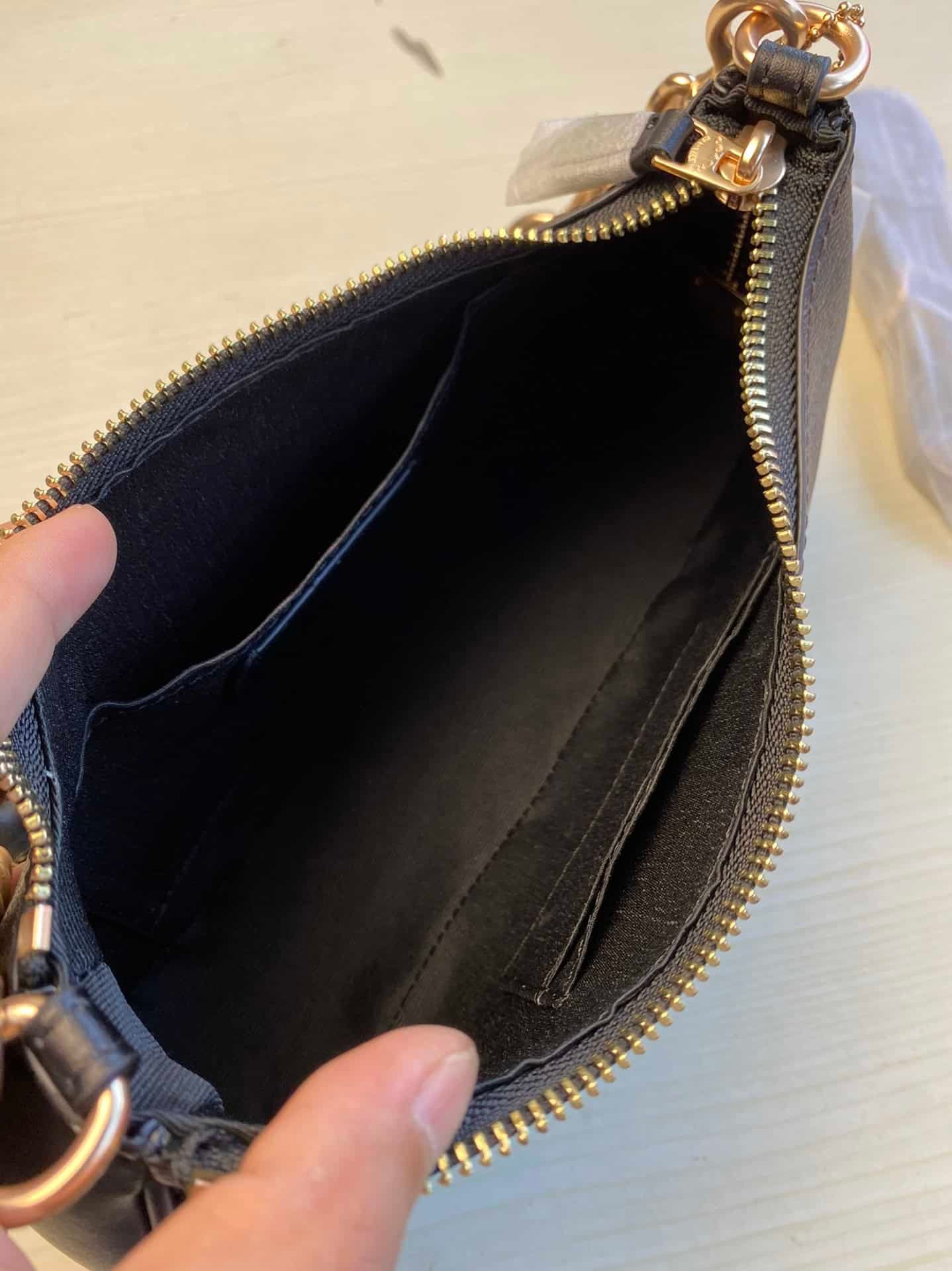 Coach Teri Armpit Bag - Black 94405 | Sandra Bags - Image 2