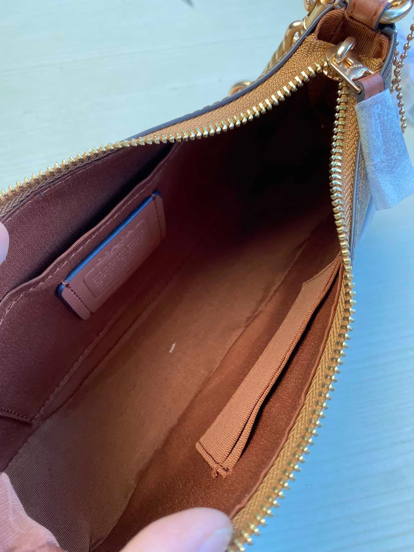 Coach Teri Armpit Bag - Brown 90561 | Sandra Bags - Image 2