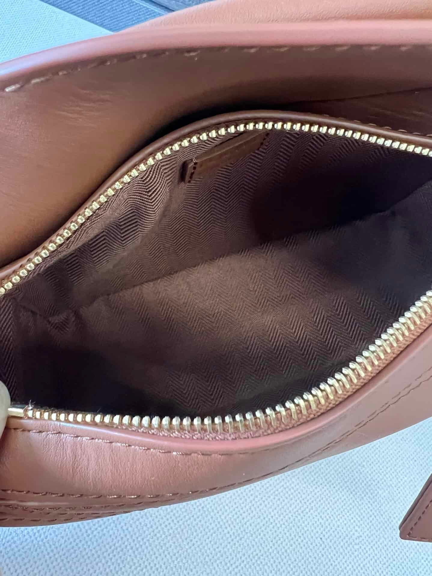 Celine Loewe Satin Cow Leather Puzzle Small Handbag - Brown 62292 | Sandra Bags - Image 5