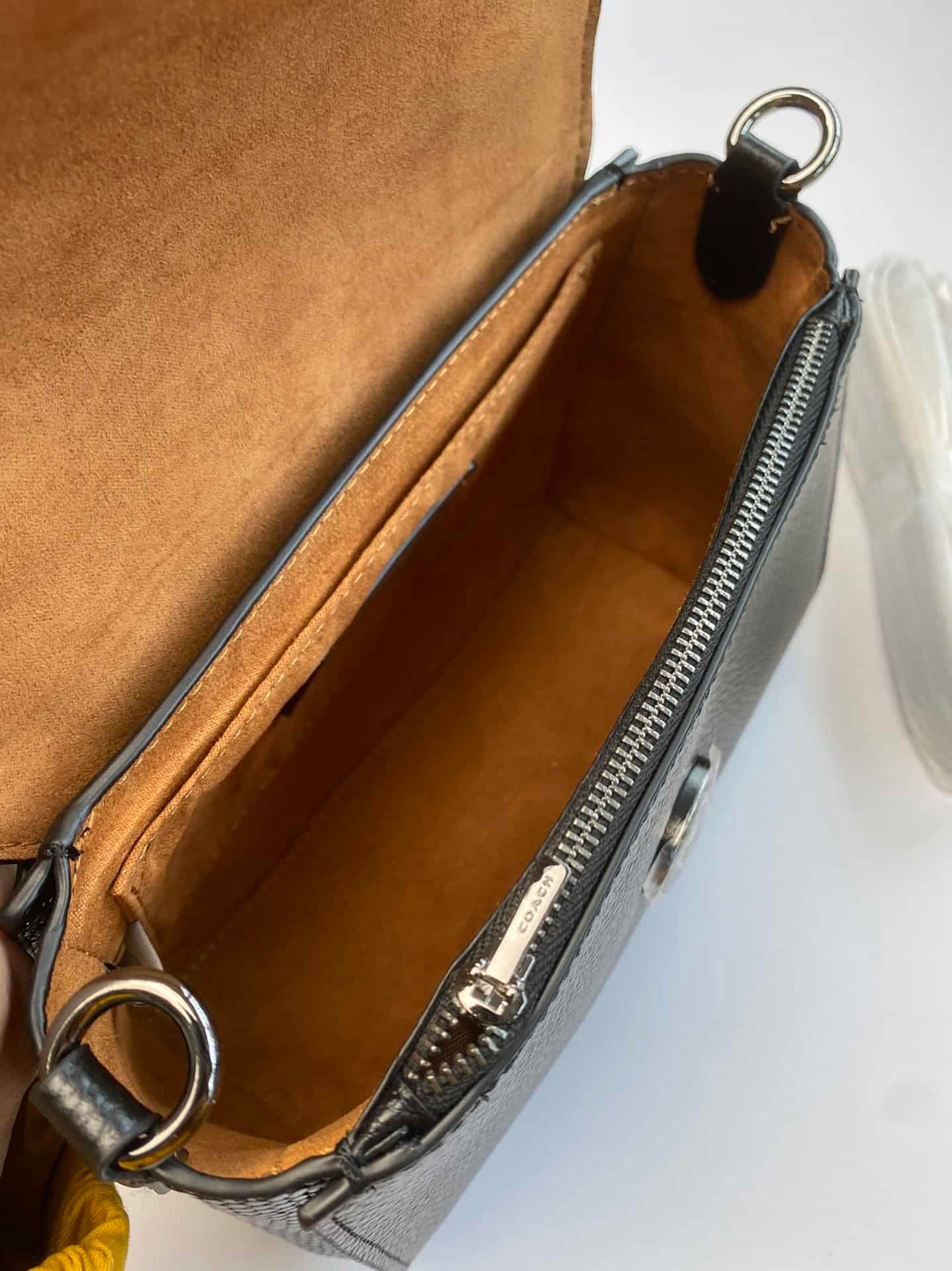 Coach Klare Flip Small Square Bag - Black 11381 | Sandra Bags - Image 2