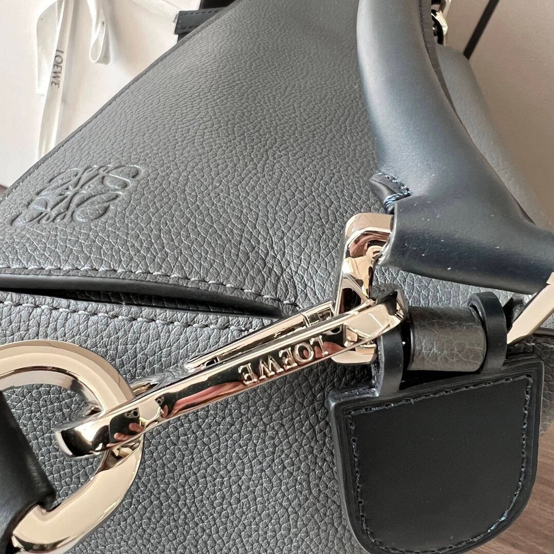 Celine Loewe Satin Cow Leather Puzzle Large Handbag - Gray 41463 | Sandra Bags - Image 2