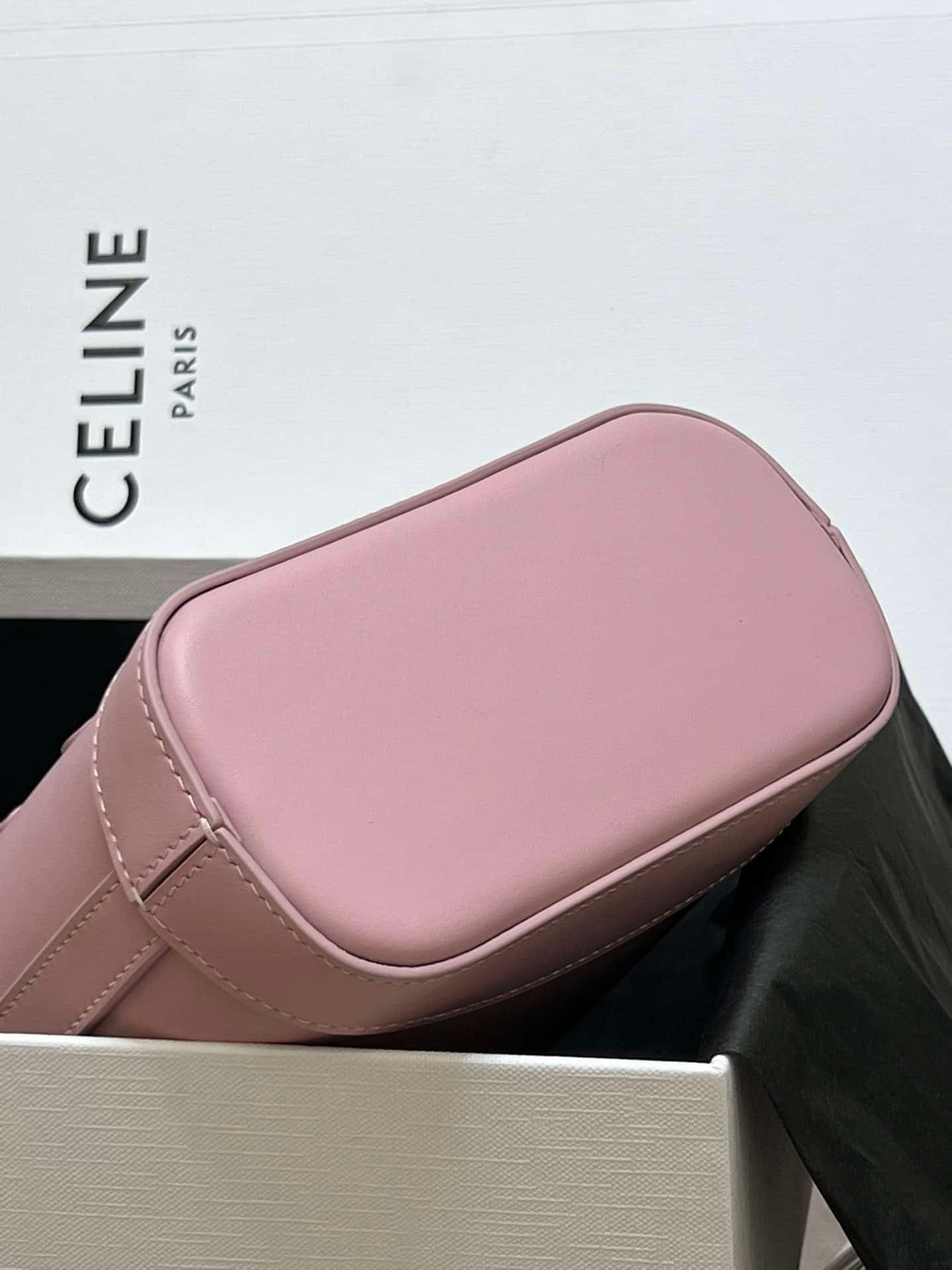 Celin E Mini Bucket Bag - Pink 33655 | Sandra Bags - Image 3