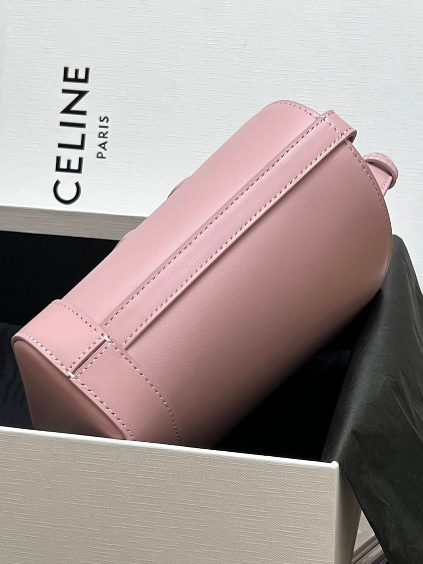 Celin E Mini Bucket Bag - Pink 33655 | Sandra Bags - Image 4
