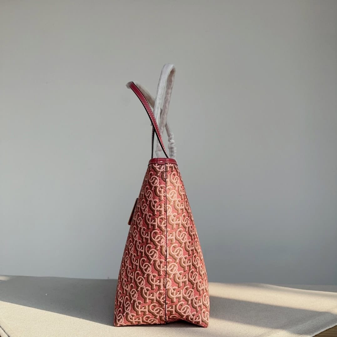 Coach City Buckle Design Tote Bag - Red 68822 | Sandra Bags - Image 3