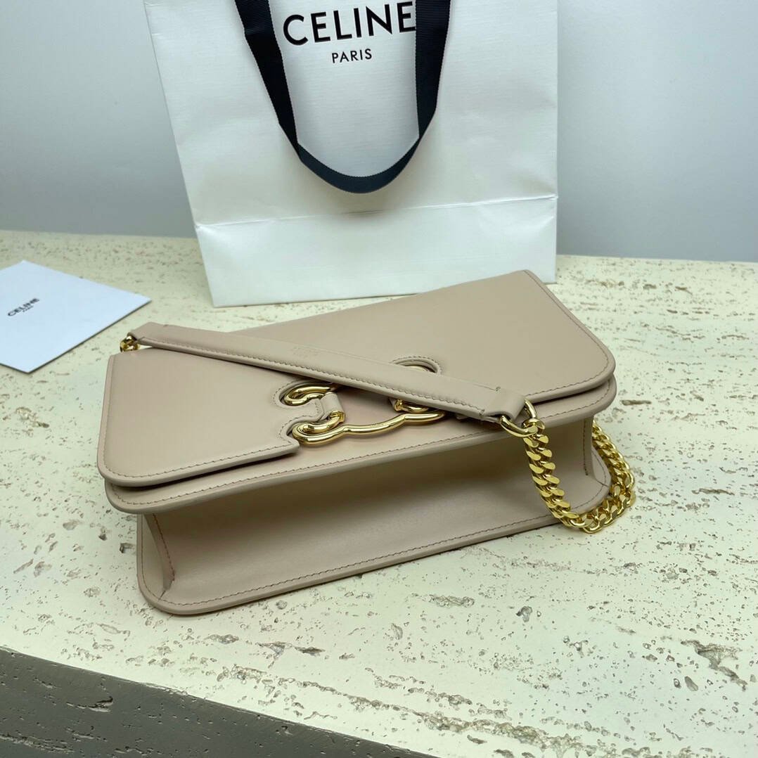 Celine Arc De Triomphe Chain Bag - Elephant Gray 74804 | Sandra Bags - Image 3