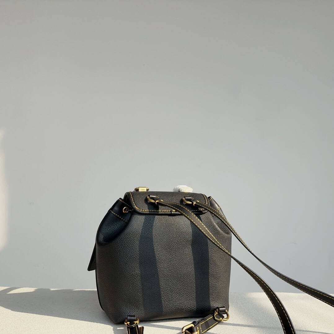 Coach Riya 21 Mini Backpack - Black 23489 | Sandra Bags - Image 4