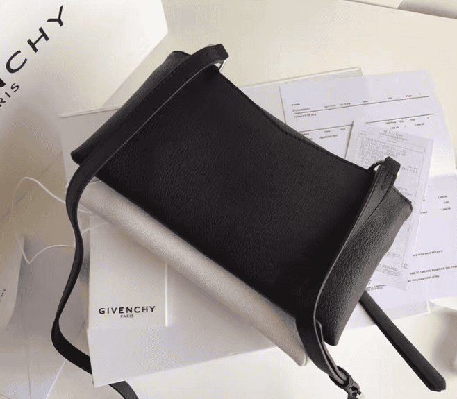 Givenchy Duetto Color Block Crossbody Bag - Black/White 93362 | Sandra Bags - Image 5