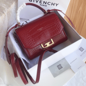 Givenchy Eden Bag Mini Crocodile Pattern Shoulder Bag - Red 97874 | Sandra Bags