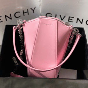 Givenchy Antigona Lock Irregular Chain Bag - Pink 12264 | Sandra Bags