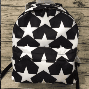 Givenchy Address White Star Backpack - Black 85139 | Sandra Bags