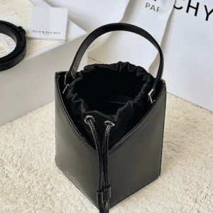 Givenchy Cutout Bucket Bag - Black 33762 | Sandra Bags