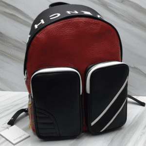 Givenchy Inverted Letter Backpack - Maroon/Black 95878 | Sandra Bags