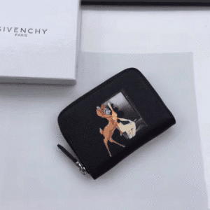 Givenchy Ripple Plain Trendy Deer Coin Purse 47023 | Sandra Bags