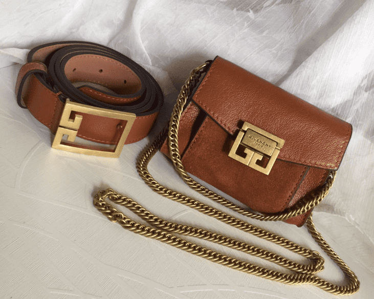 Givenchy Gjia Gv3 Nano Mini Waist Bag - Brown 21579 | Sandra Bags - Image 4