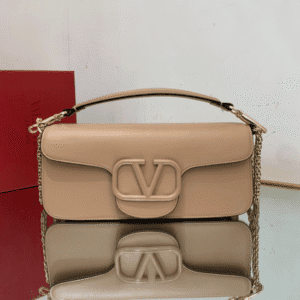 Valentino New Loco Baguette Handbag - Cream 73454 | Sandra Bags