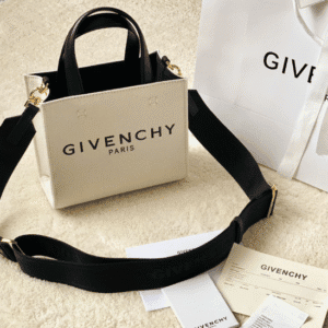 Givenchy Mini G Canvas Small Tote Bag - White 11083 | Sandra Bags