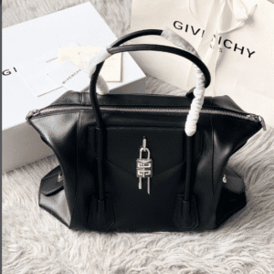 Givenchy G’s Antigona Lock Soft Handbag - Black 12806 | Sandra Bags