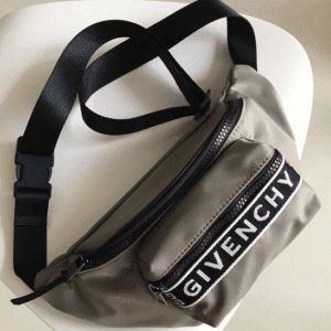 Givenchy Small Zippered Pocket Waist Bag - Gray 60504 | Sandra Bags