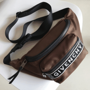 Givenchy Small Zippered Pocket Waist Bag - Brown 40553 | Sandra Bags