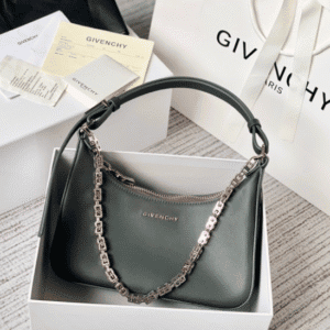 Givenchy Moon Cut Small Armpit Bag - Dark Gray 93976 | Sandra Bags
