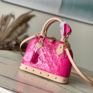 Louis Vuitton Alma BB Handbag -  Rose Red 10885 | Sandra Bags