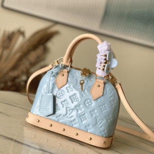 Louis Vuitton Alma BB Handbag -  Blue 44278 | Sandra Bags