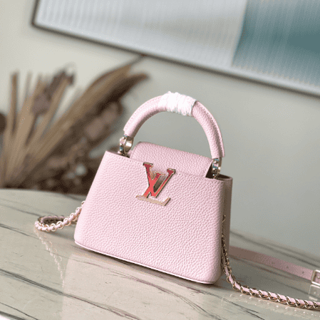 Louis Vuitton Capucines Mini Handbag - Pink 25898 | Sandra Bags