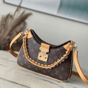 Louis Vuitton Twinny Yellow Leather Handbag - Brown 93320 | Sandra Bags