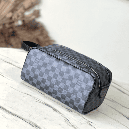 Louis Vuitton Haig Dopp Washing Bag - Black 71892 | Sandra Bags
