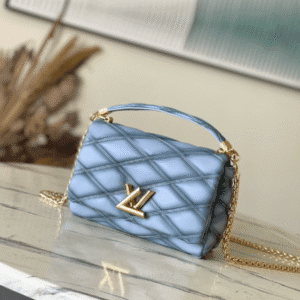 Louis Vuitton Medium-sized G0-14 Handbag - Blue 78947 | Sandra Bags