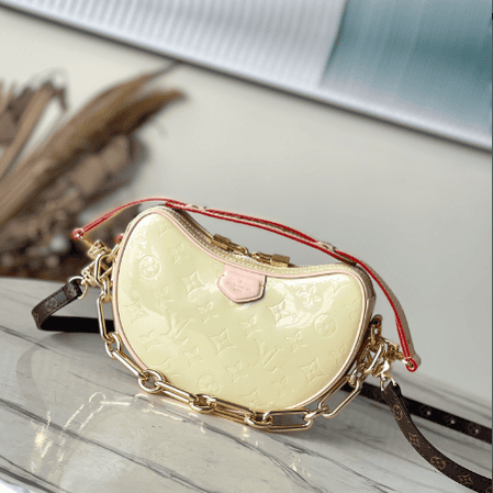 Louis Vuitton Croissant Small Handbag - Yellow 47243 | Sandra Bags