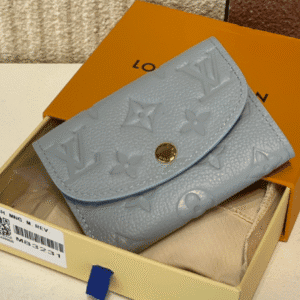 Louis Vuitton Portomone Rosari Soft MonogramWallet - Blue 96907 | Sandra Bags